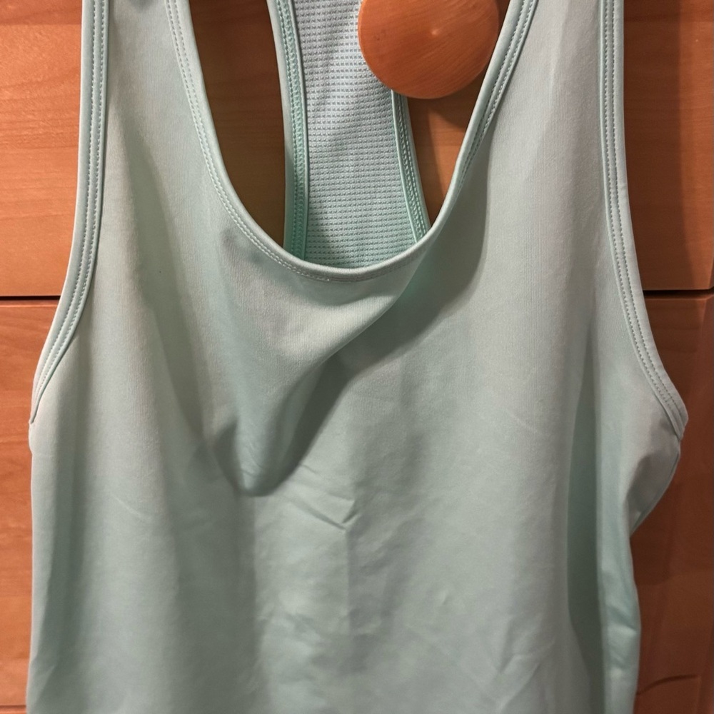 Underamor Light Green Racerback Tank Top. Great for athletic. - Picture 2 of 2